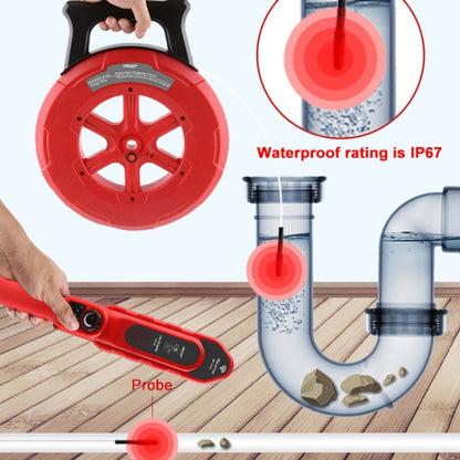 NOYAFA NF-5130 Wall Pipe Blockage Detector Pipe Blockage Detector For Iron/PVC/Cement/Steel Pipes - Other Tester Tool by NOYAFA | Online Shopping UK | buy2fix