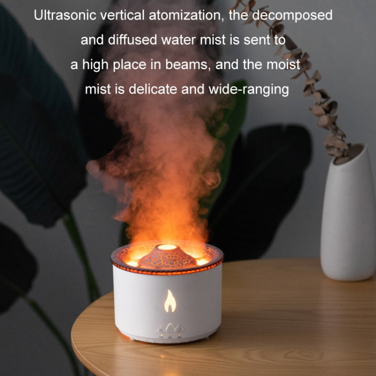 Volcanic Essential Oil Aroma Diffuser Ultrasonic Air Humidifier, Model: Full Split Remote Control(UK Plug) - Air Purifiers & Accessories by buy2fix | Online Shopping UK | buy2fix