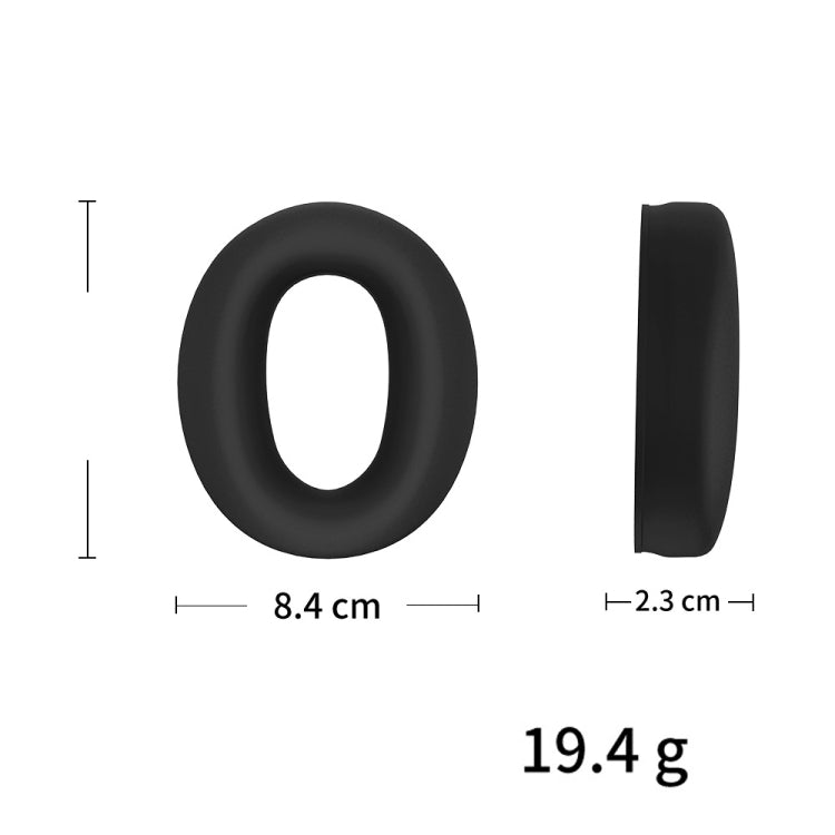 For Sony WH-CH720N Headphones Dustproof Protective Case(Black) - Earmuff & Pad by buy2fix | Online Shopping UK | buy2fix