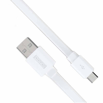 ROMOSS CB051 3A Micro USB Data Cable Charging Cable For Huawei  Xiaomi Mobile Phones 1m(White) - Micro USB Cable by ROMOSS | Online Shopping UK | buy2fix