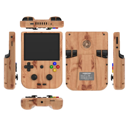 ANBERNIC RG405V 4+256G 20000+ Games Handheld Game Console 4-Inch IPS Screen Android 12 System T618 64-Bit Game Player(Wood Grain) - Pocket Console by ANBERNIC | Online Shopping UK | buy2fix