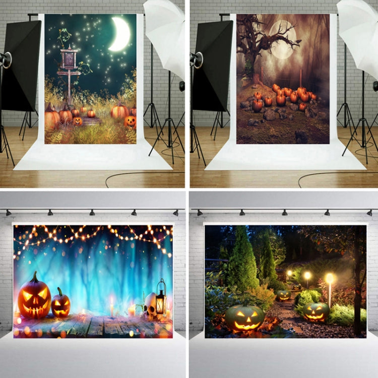 1.25x0.8m Holiday Party Photography Background Halloween Decoration Hanging Cloth, Style: WS-203 - Cartoon by buy2fix | Online Shopping UK | buy2fix