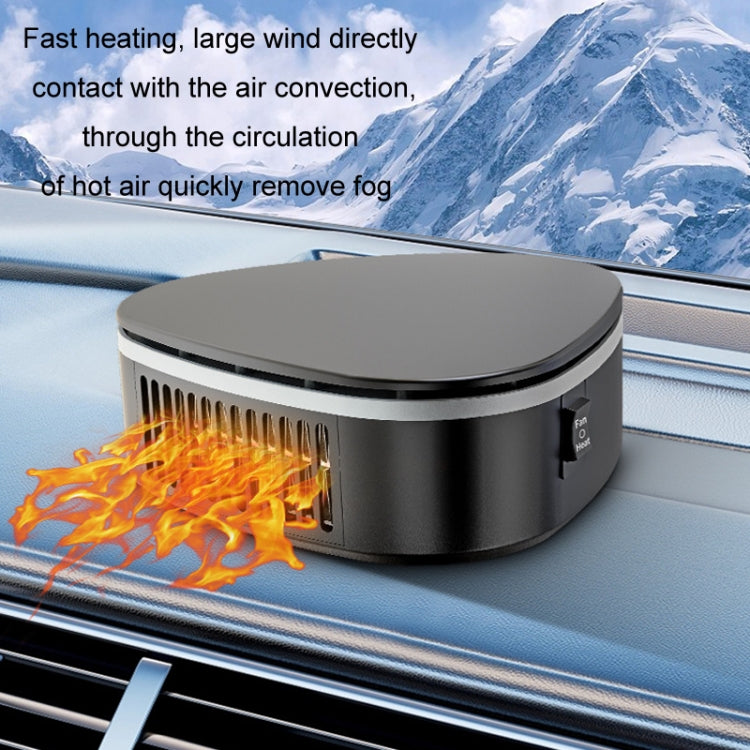 Winter Car Triangle Heater Defrost Electric Heater, Style: 12V Ordinary Base - Heating & Fans by buy2fix | Online Shopping UK | buy2fix