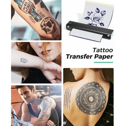 For Phomemo M08F 100sheets /Pack A4 Tattoo Transfer Paper Compatible For MR.IN Brother Pocket Jet / MT800 - Printer Accessories by buy2fix | Online Shopping UK | buy2fix