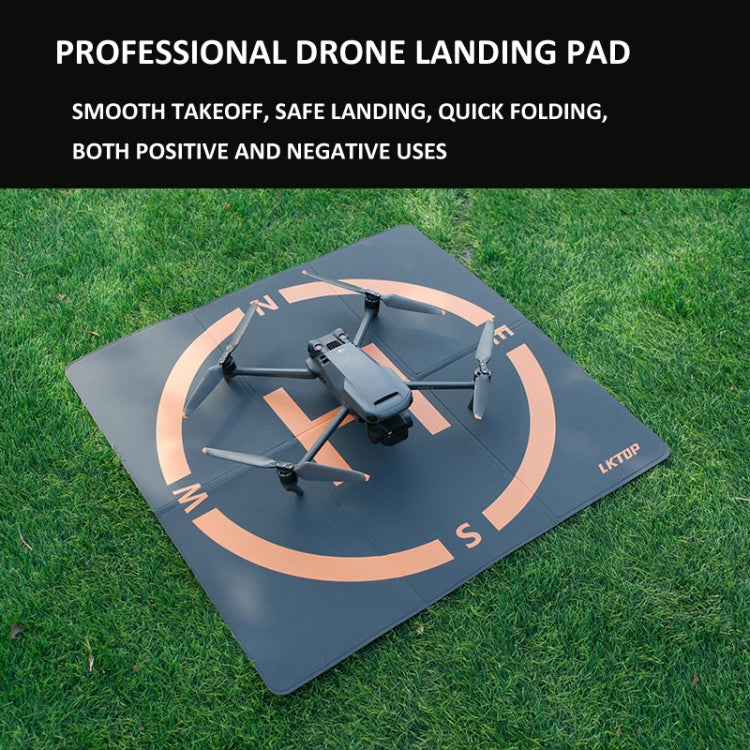 LKTOP 65cm Drone Universal Landing Pad Double-sided Waterproof Foldable RC Aircraft Launch Mat - Parking Apron by LKTOP | Online Shopping UK | buy2fix