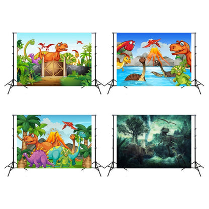 2.1m x 1.5m Dinosaur World Cartoon Photo Shoot Scene Photography Background Cloth(W102) - Camera Accessories by buy2fix | Online Shopping UK | buy2fix