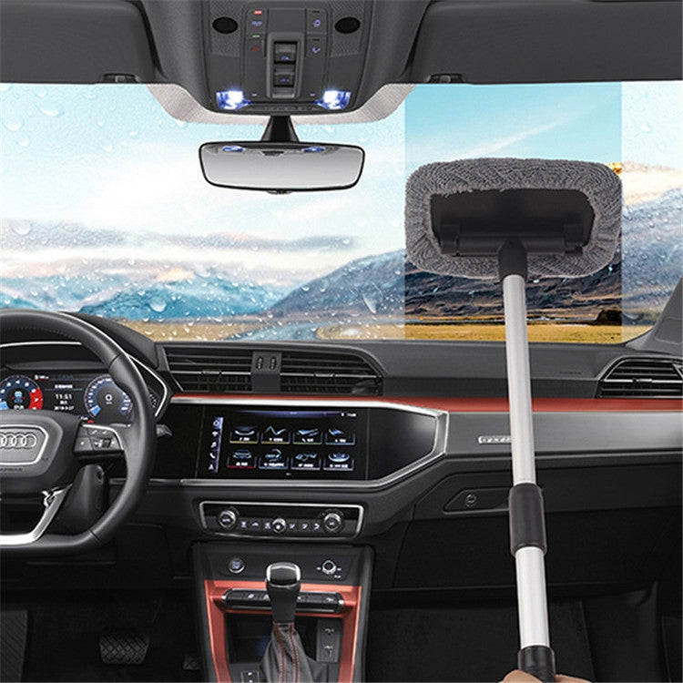 Automobile Windshield Cleaning Wipe Aluminum Alloy Telescopic Car Wash Window Brush - Car washing supplies by buy2fix | Online Shopping UK | buy2fix