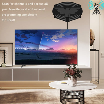 MYC-HDTV049 25dB 4K HDTV Antenna, Reception Range: 150 Miles - Consumer Electronics by buy2fix | Online Shopping UK | buy2fix
