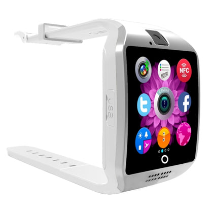 Q18 1.54 inch TFT Screen MTK6260A 360MHz Bluetooth 3.0 Smart Watch Phone, 128M + 64M Memory(White) - Smart Wear by buy2fix | Online Shopping UK | buy2fix